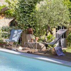 Lafuma Maxi Transat Plus Sonnenstuhl, Iso Ciel -Gartenmöbel Rabatte lafuma maxi transat plus sonnenstuhl 5