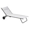 Lafuma Miami Sun Bed, Ecume/Black