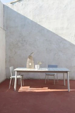 Lafuma Oron Batyline® Duo Esszimmerstuhl, Galet -Gartenmöbel Rabatte lafuma oron dining chair galet titane 10