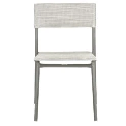 Lafuma Oron Batyline® Duo Esszimmerstuhl, Galet -Gartenmöbel Rabatte lafuma oron dining chair galet titane 4