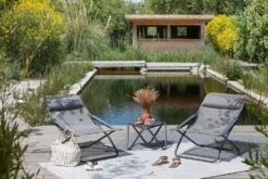 Lafuma Transabed Batyline® Iso Liegestuhl, Obsidian -Gartenmöbel Rabatte lafuma transabed batyline iso sonnenstuhl 13