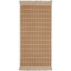 Marimekko Pieni Tiiliskivi Handtuch Hamam-Tuch Braun / Off-white, 50x100 Cm