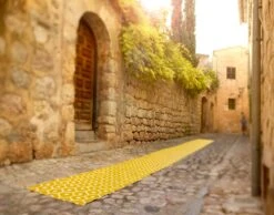 Honey Matte 70x225 Cm, Mustard/Vanilla -Gartenmöbel Rabatte pappelina honey matte 70x100 cm mustard vanilla 2