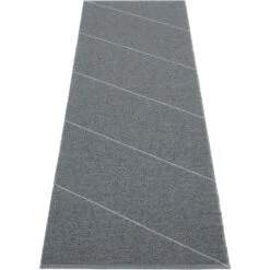 Randy Teppich Granit/ Grey, 70x225 Cm