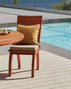 Sunny Kissen Bernsteingelb, 44x44 Cm -Gartenmöbel Rabatte pappelina sunny cushion amber 3