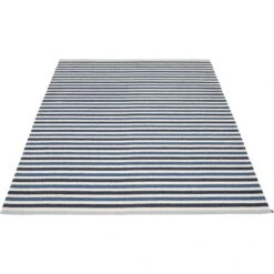 Teo Teppich Denim / Dunkelblau / Vanilla, 180x260 Cm