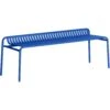 Week-End Bank Ohne Rückenlehne, Blau