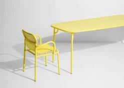 Week-End Lehnstuhl, Gelb -Gartenmöbel Rabatte petite friture week end bridge fatolj 2 pack vit 21