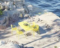 Week-End Lehnstuhl, Gelb -Gartenmöbel Rabatte petite friture week end bridge fatolj 2 pack vit 23