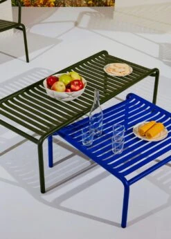 Week-End Kaffeetisch 60x69 Cm, Blau -Gartenmöbel Rabatte petite friture week end coffee table 12