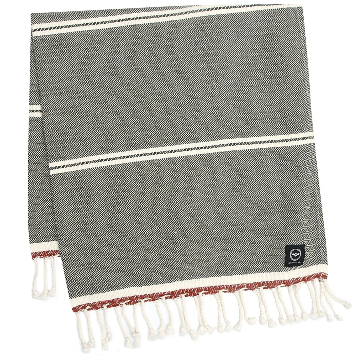 Badlakan Hamam Amasra 90x190 Cm Olivegrön/beige/rost Badetuch Olivgrün 1 Badlakan Hamam Amasra 90x190 Cm Olivegrön/beige/rost Badetuch Olivgrün