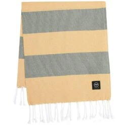 Kochi Hamam Badetuch 80x180 Cm, Grün/Gelb