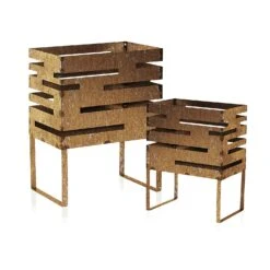 Röshults Urban 70 Fire Basket, Untreated Steel -Gartenmöbel Rabatte roshults fire basket urban 1